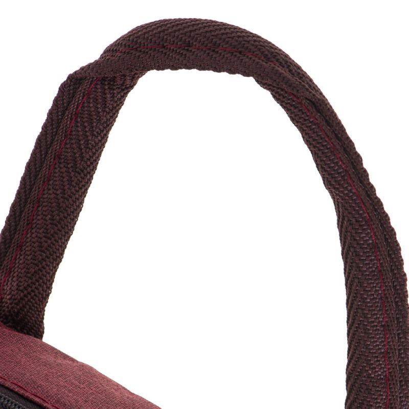 Torba termiczna na lunch jedzenie śniadaniowa izolacyjna czerwona - obrazek 4