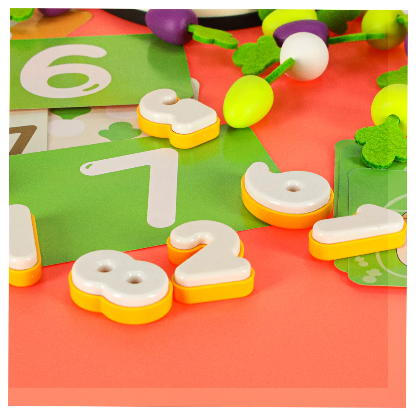 Gra planszowa zręcznościowa marchewkowe pole familijna gra dla dzieci - obrazek 13