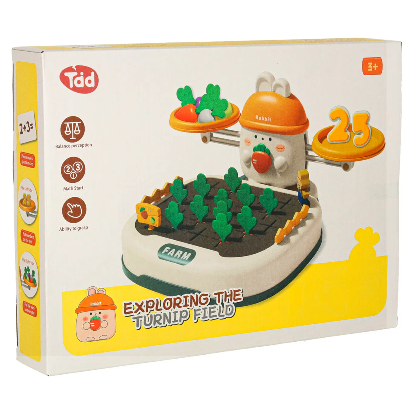 Gra planszowa zręcznościowa marchewkowe pole familijna gra dla dzieci - obrazek 17