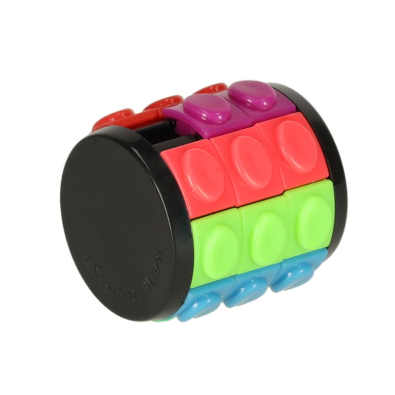 Układanka logiczna łamigłówka walec obrotowy 3 rzędy - obrazek 3