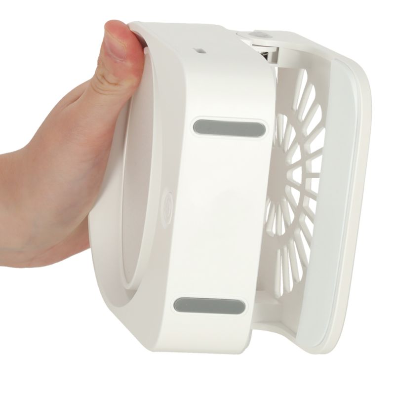 Lampka nocna z klipsem bezprzewodowa biurkowa do czytania biała - obrazek 4