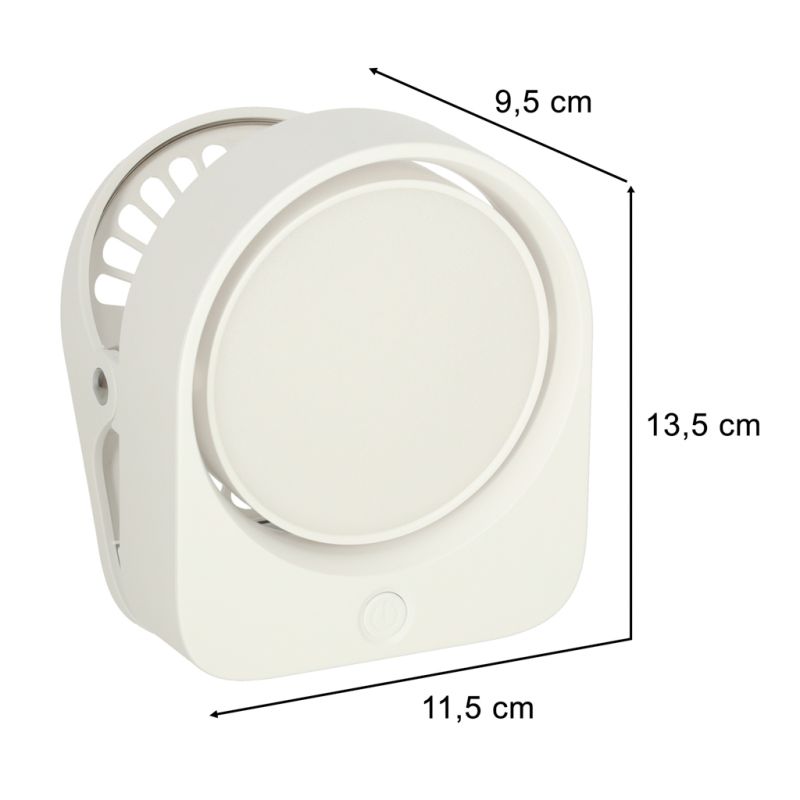 Lampka nocna z klipsem bezprzewodowa biurkowa do czytania biała - obrazek 10