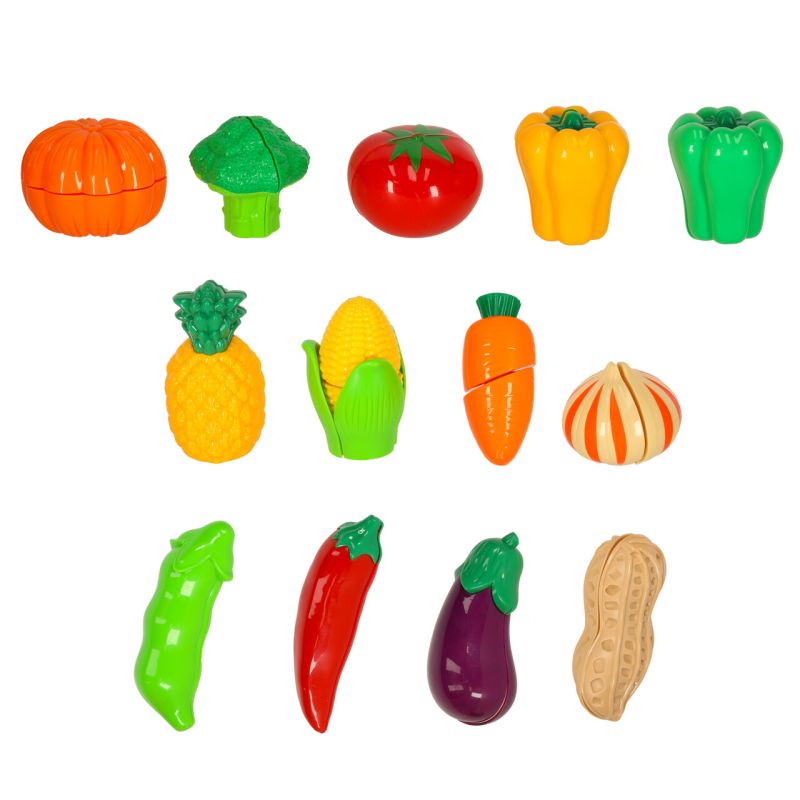 Warzywa owoce do krojenia garnki koszyk na zakupy akcesoria - obrazek 9