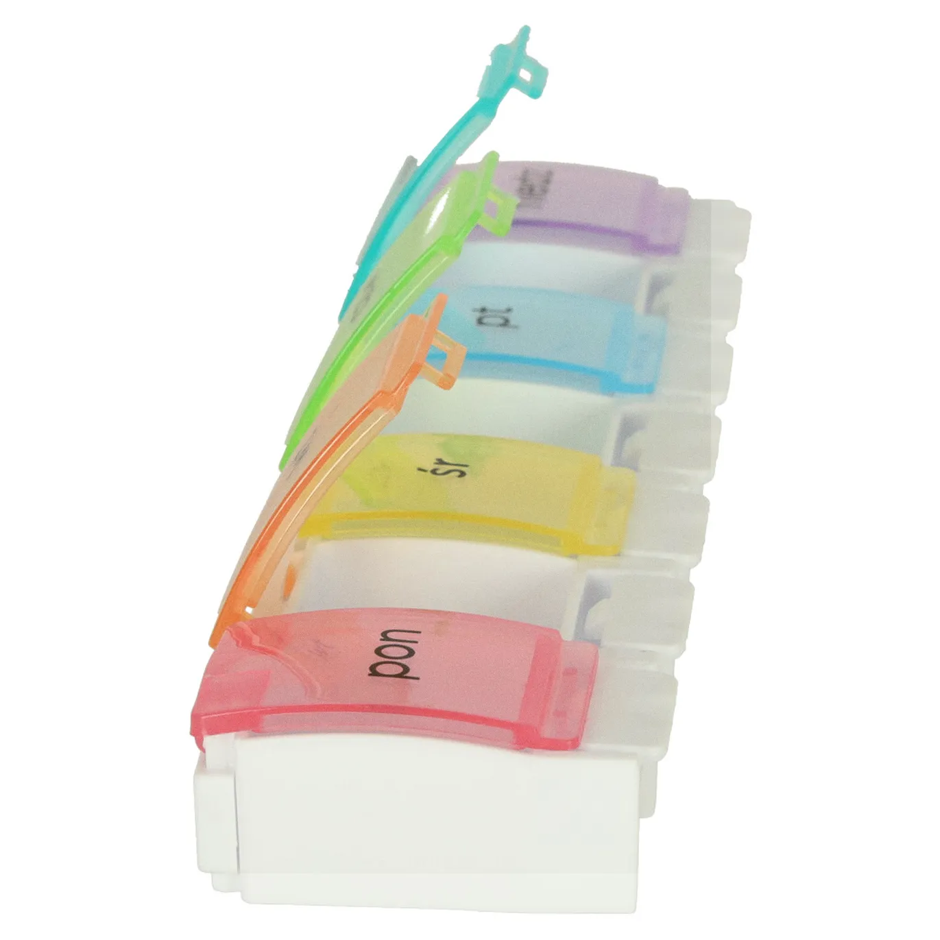 Pojemnik organizer na tabletki leki tygodniowy 7dni PL - obrazek 5