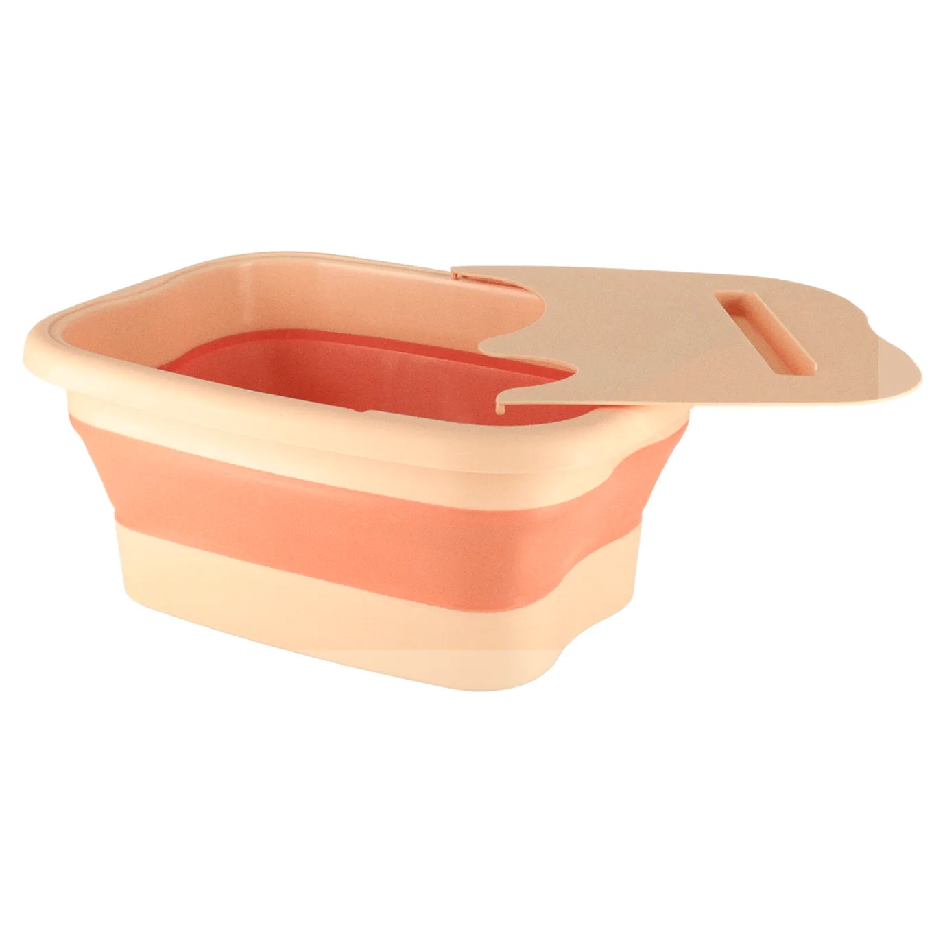 Miska do masażu mycia stóp nóg silikonowa składana wiadro z wypustkami - obrazek 7