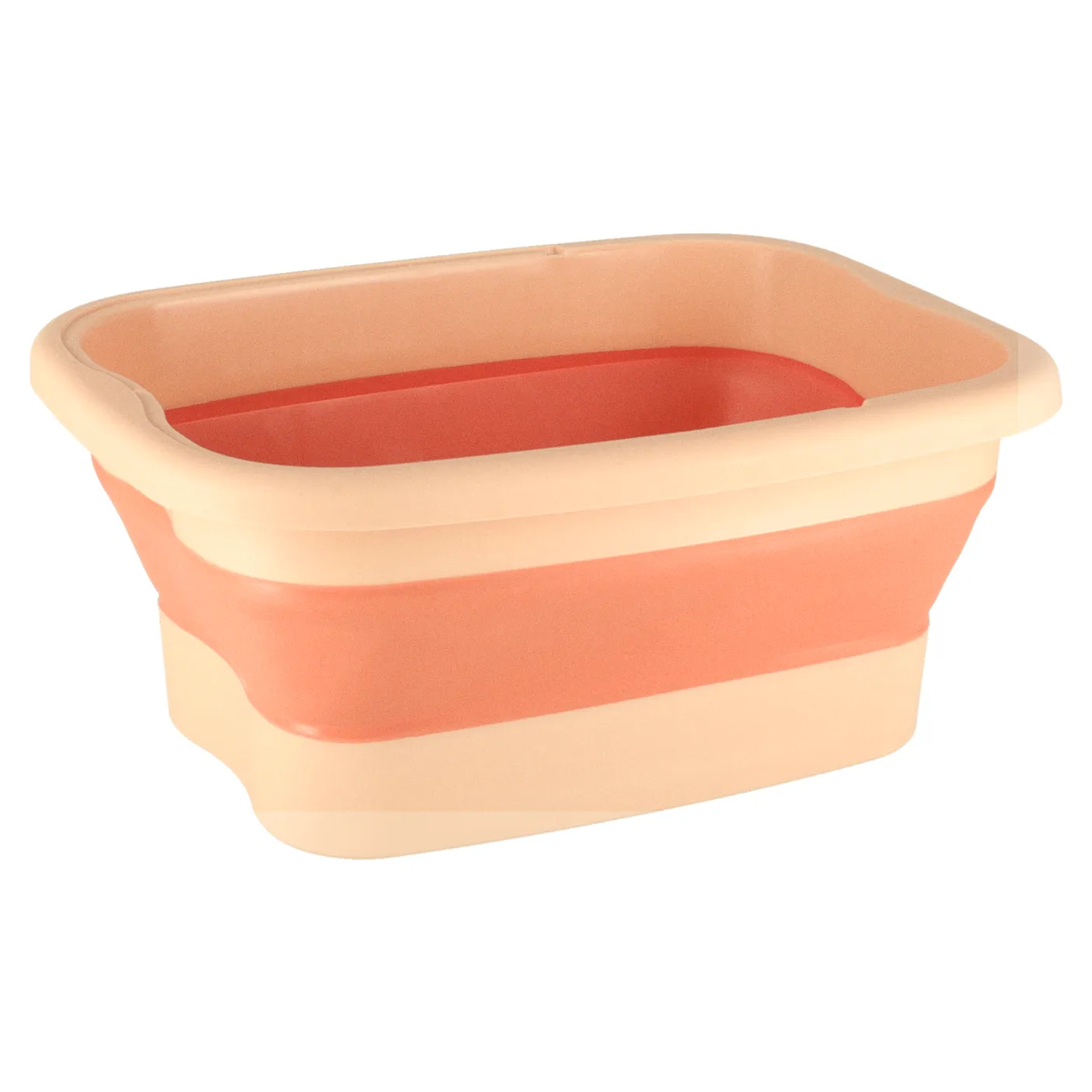 Miska do masażu mycia stóp nóg silikonowa składana wiadro z wypustkami - obrazek 8