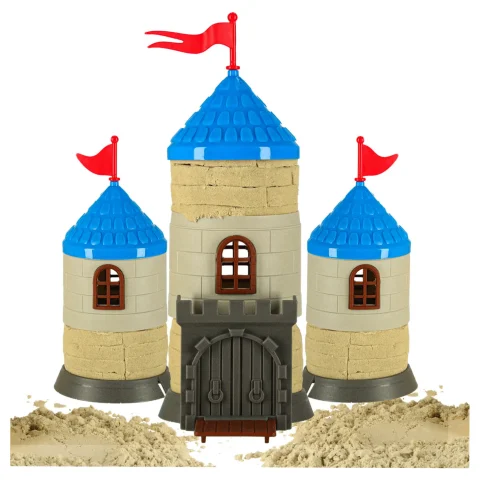 Piasek dla dzieci 750g zamek zestaw kreatywny