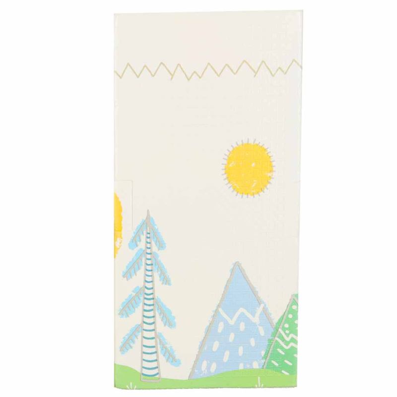 Mata edukacyjna piankowa dwustronna składana 150x200cm drzewa misie - obrazek 7