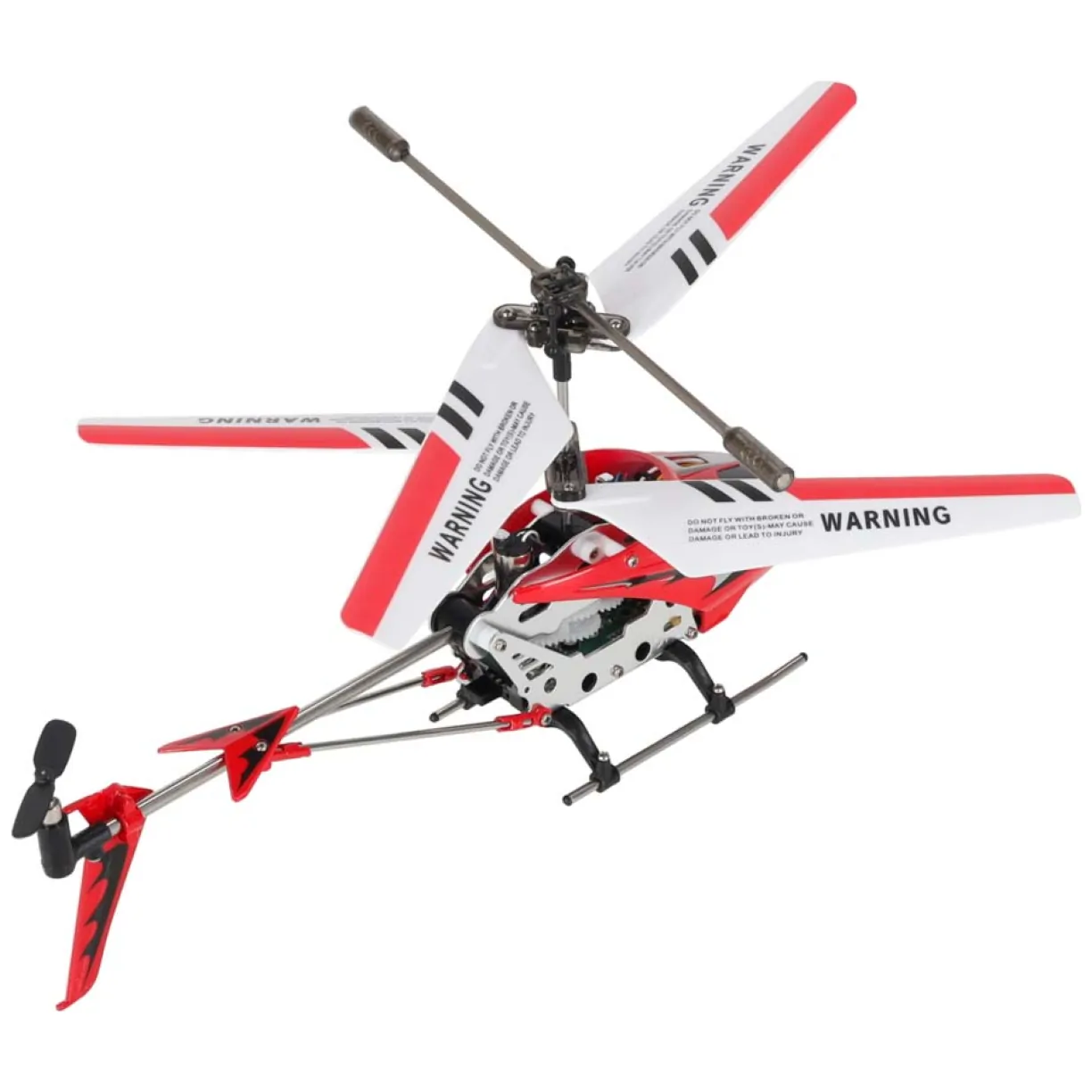 Helikopter zdalnie sterowany na pilota RC SYMA S107G czerwony - obrazek 4