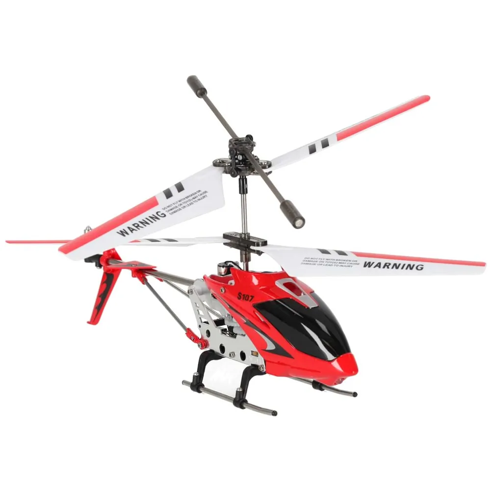 Helikopter zdalnie sterowany na pilota RC SYMA S107G czerwony - obrazek 6