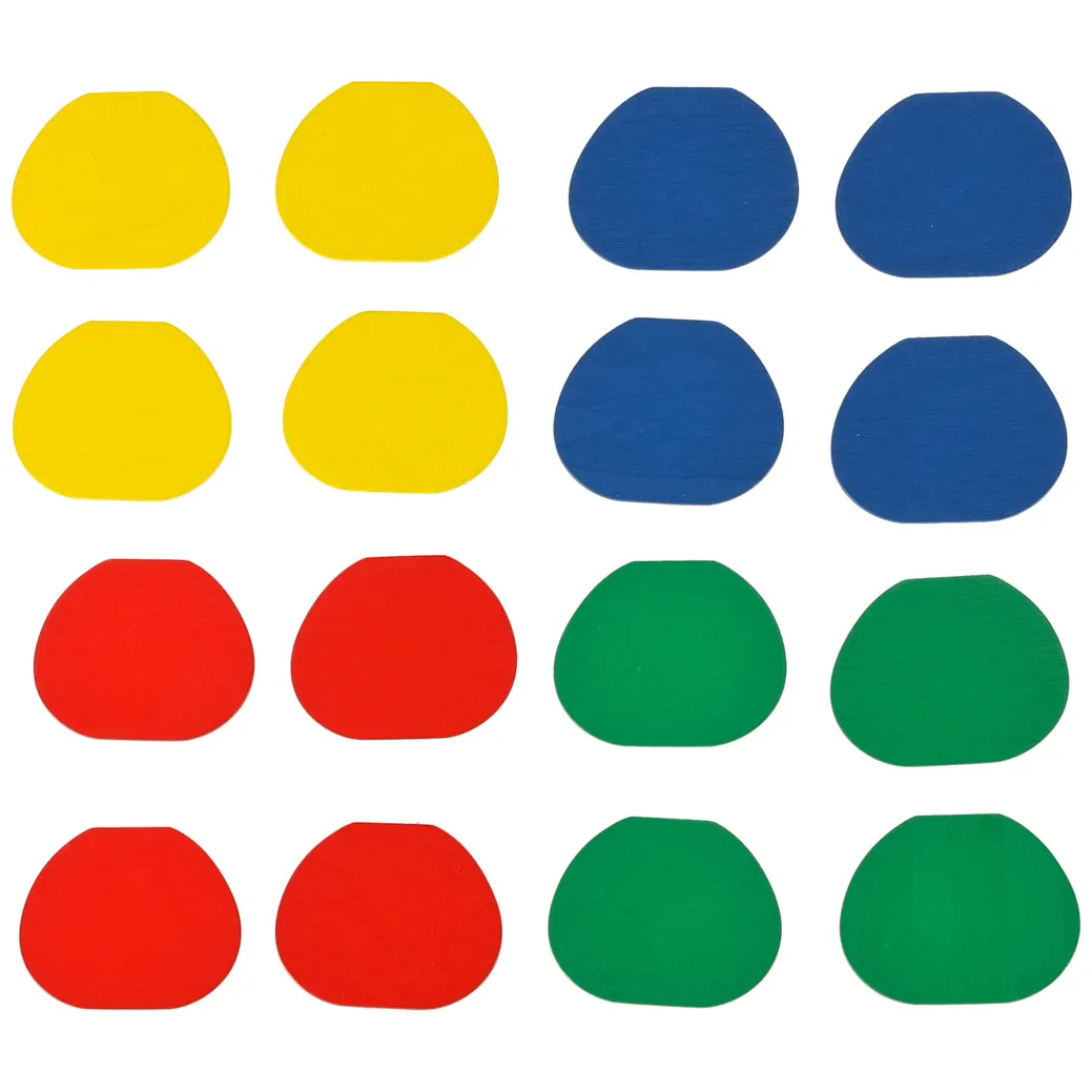Drzewko edukacyjne klocki drewniane tor kulkowy Kulodrom Montessori - obrazek 4