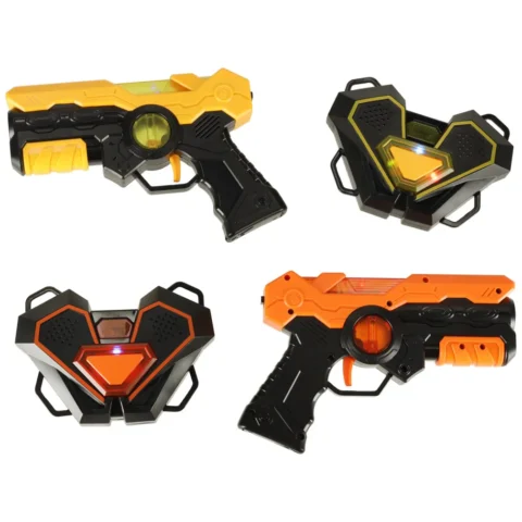 Paintball laserowy pistolet x 2 + tarcza interaktywna x 2 LASER TAG