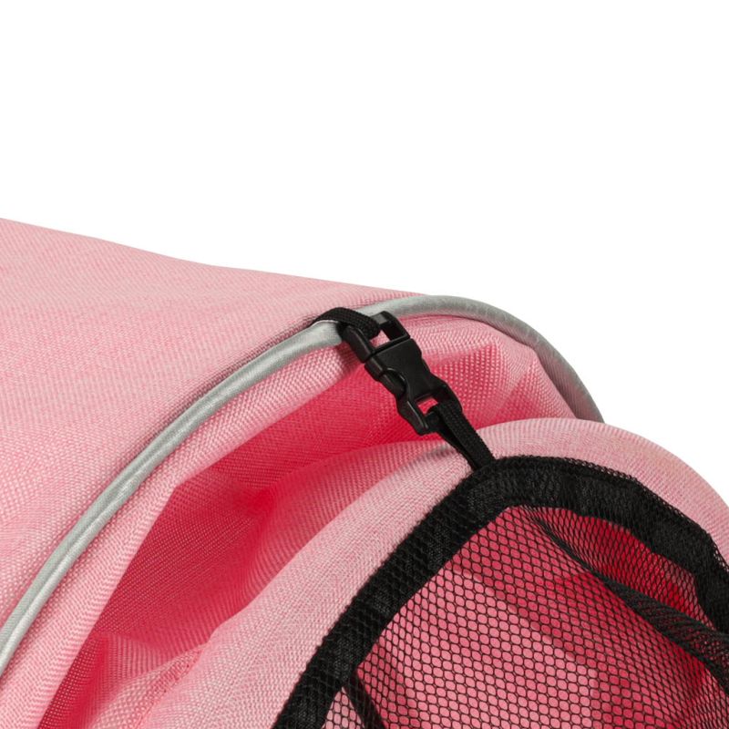 Rowerek trójkołowy Trike Fix V3 rower spacerówka 3w1 obracany 360 wolne koło różowy - obrazek 6