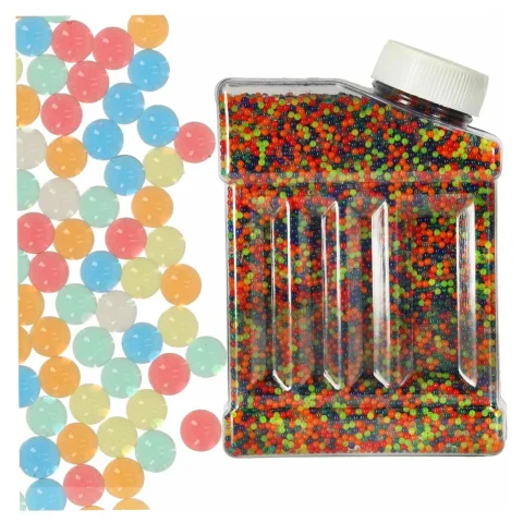 Kulki żelowe wodne hydrożelowe do kwiatów multicolor 250g 50 000szt. 7-8mm
