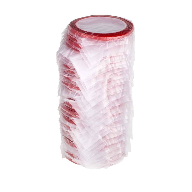 Taśma dwustronna samoprzylepna akrylowa montażowa transparentna mocna 6mm x 3m - obrazek 3