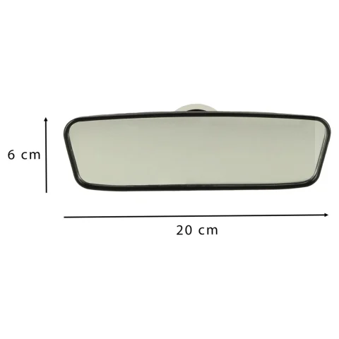 Lusterko samochodowe wsteczne szerokokątne na przyssawkę