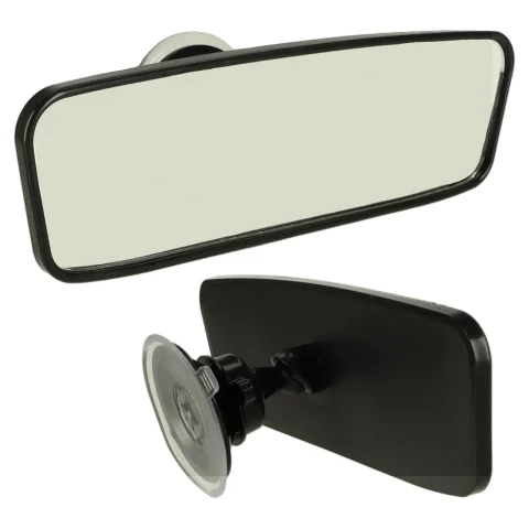 Lusterko samochodowe wsteczne szerokokątne na przyssawkę