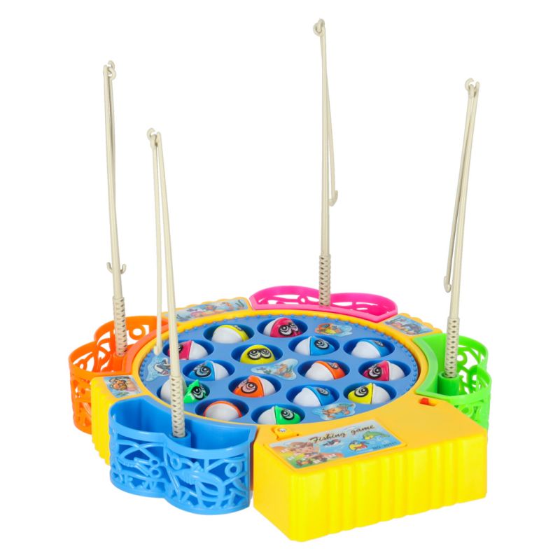 Gra zręcznościowa rodzinna rybki łowienie 15 rybek + 4 wędki - obrazek 2