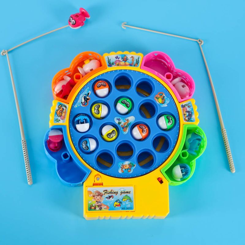 Gra zręcznościowa rodzinna rybki łowienie 15 rybek + 4 wędki - obrazek 11