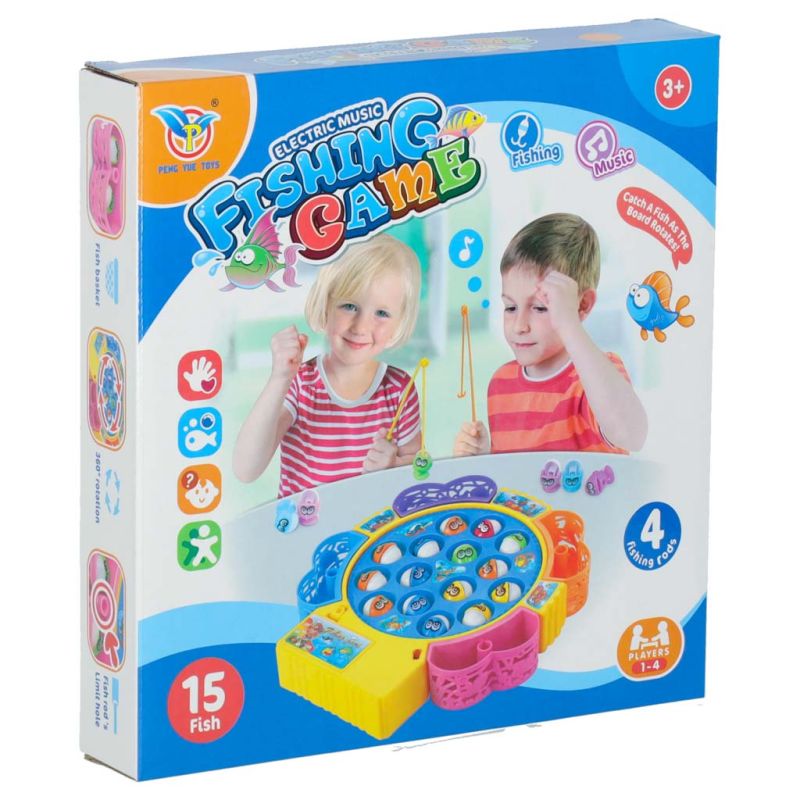 Gra zręcznościowa rodzinna rybki łowienie 15 rybek + 4 wędki - obrazek 12
