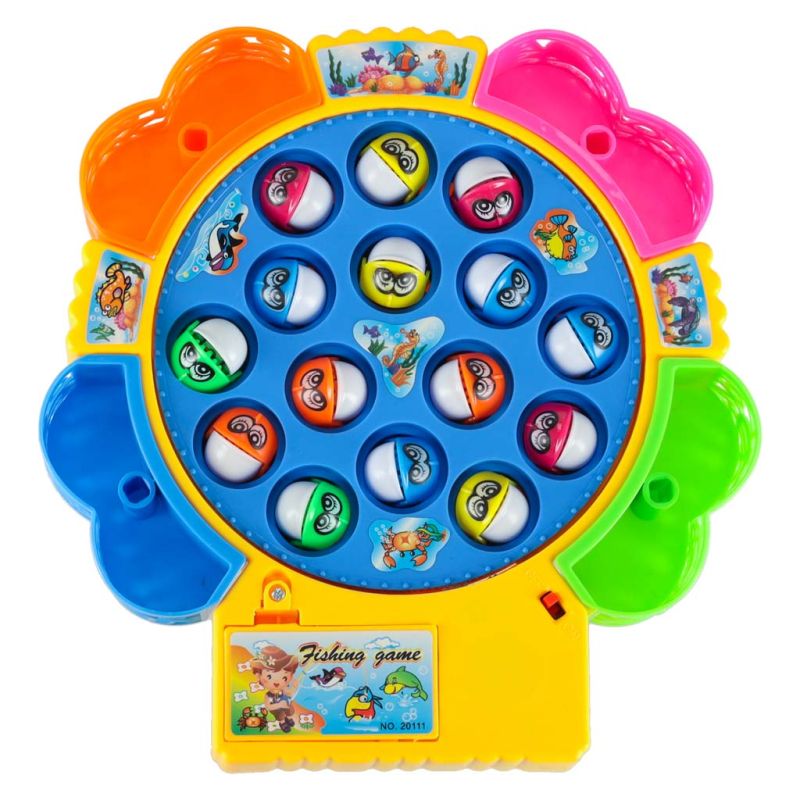 Gra zręcznościowa rodzinna rybki łowienie 15 rybek + 4 wędki - obrazek 4