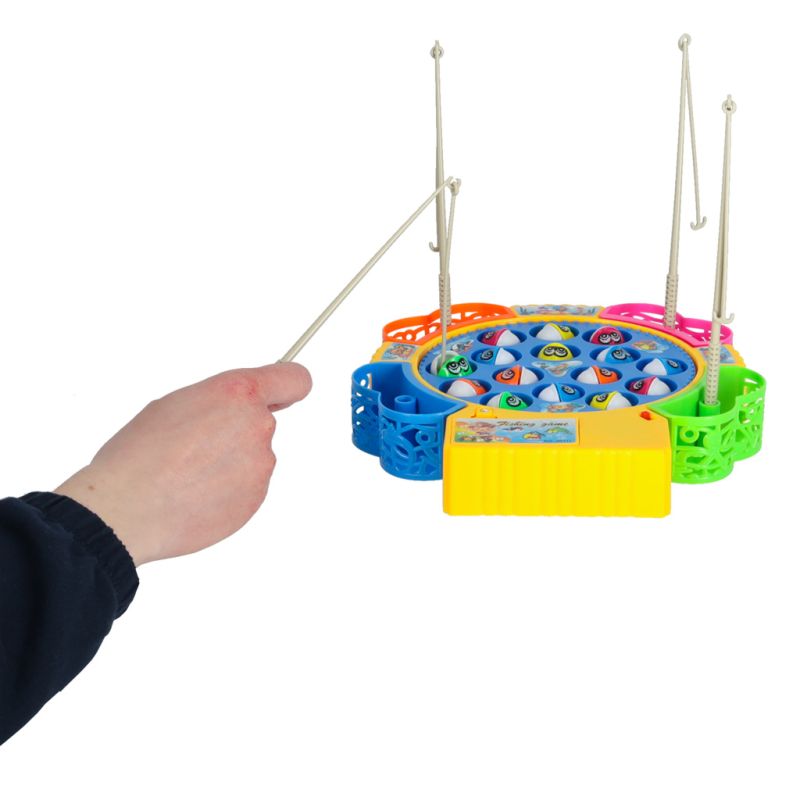 Gra zręcznościowa rodzinna rybki łowienie 15 rybek + 4 wędki - obrazek 5