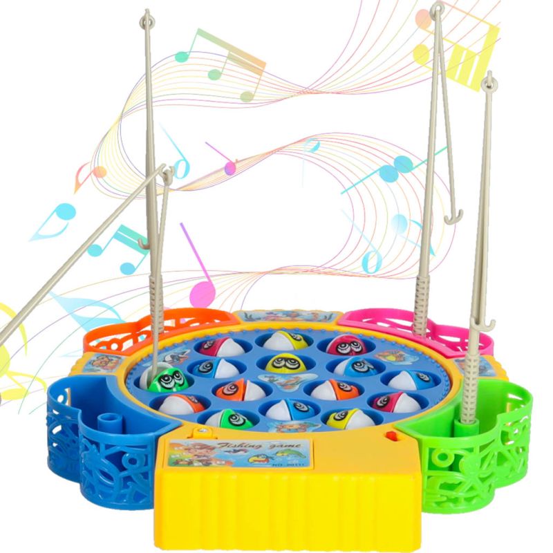 Gra zręcznościowa rodzinna rybki łowienie 15 rybek + 4 wędki - obrazek 10