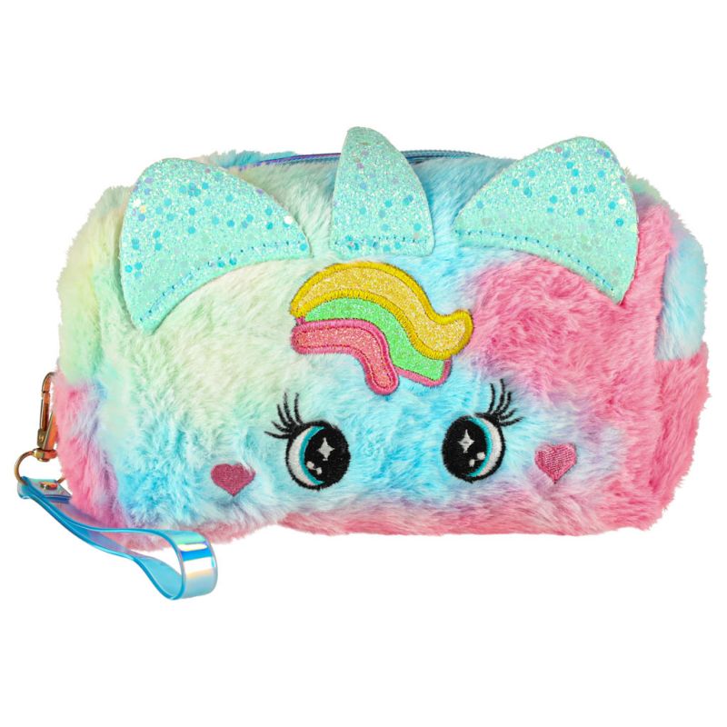 Kosmetyki do makijażu make up lakiery kosmetyczka spódniczka zestaw 22 elementy - obrazek 2