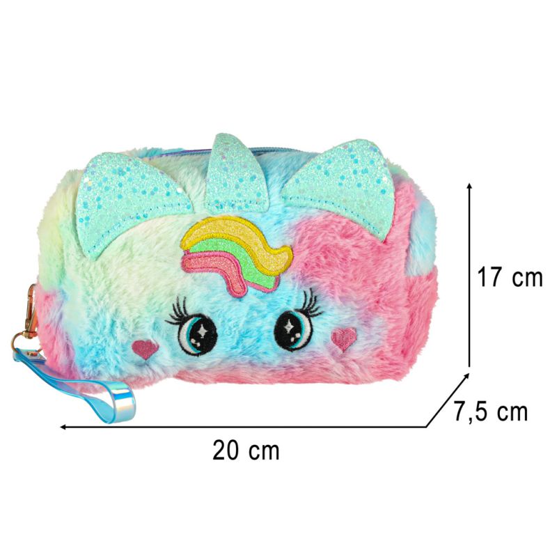 Kosmetyki do makijażu make up lakiery kosmetyczka spódniczka zestaw 22 elementy - obrazek 13