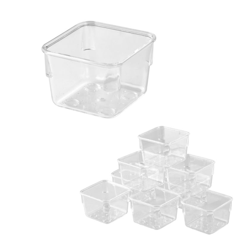 Organizer pudełka pojemniki do szuflady przechowywanie 4 rozmiary 25 szt. - obrazek 6