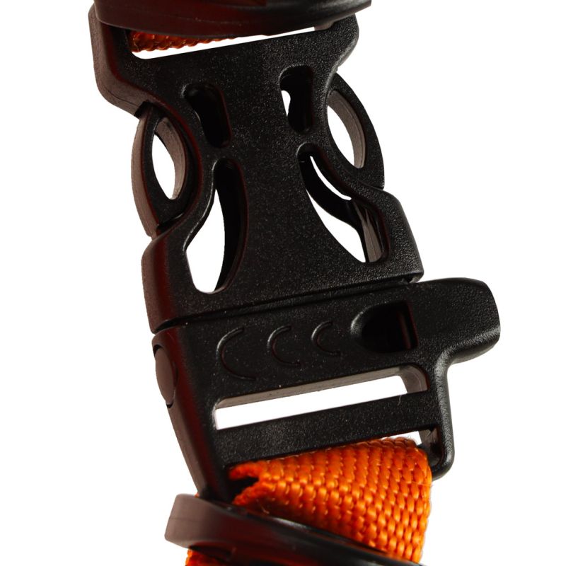 Bojka do pływania boja asekuracyjna ratunkowa pływacka sucha kieszeń gwizdek 28l - obrazek 9