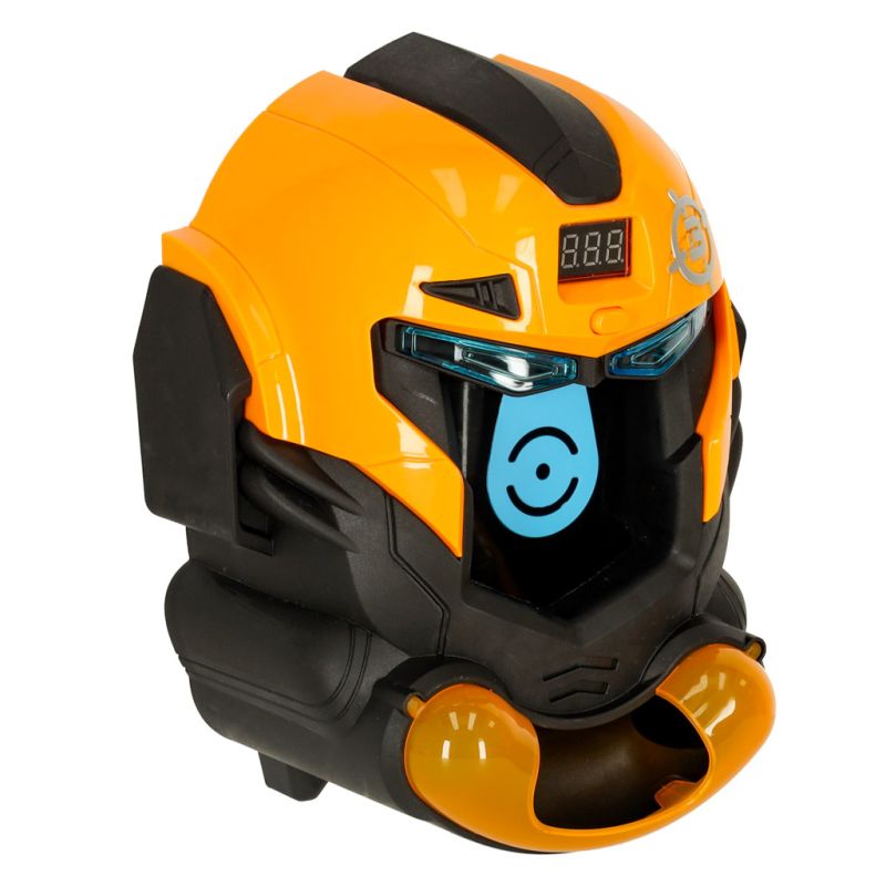 Gra zręcznościowa robot kask strzelanie do celu pistolet kulki celownik - obrazek 2