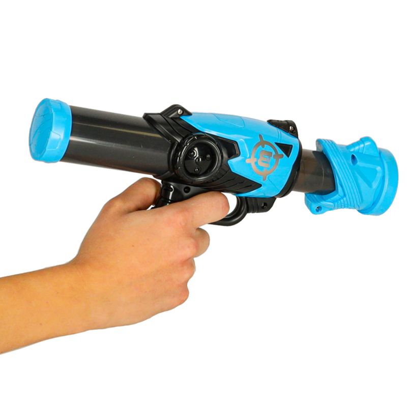 Gra zręcznościowa robot kask strzelanie do celu pistolet kulki celownik - obrazek 6