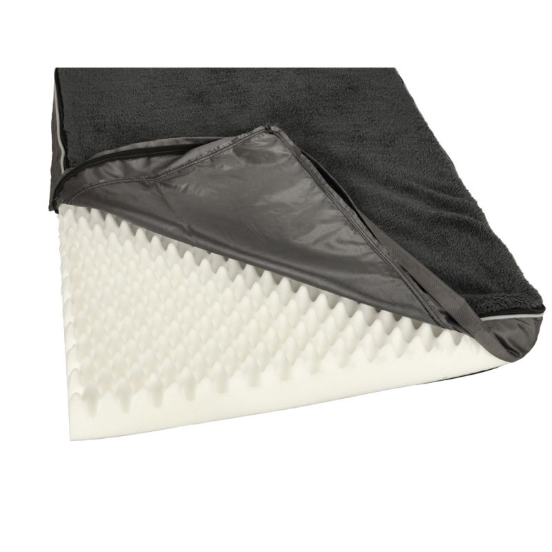 Legowisko ortopedyczne dla psa kota posłanie wodoodporne leżanka 90cm szary - obrazek 8