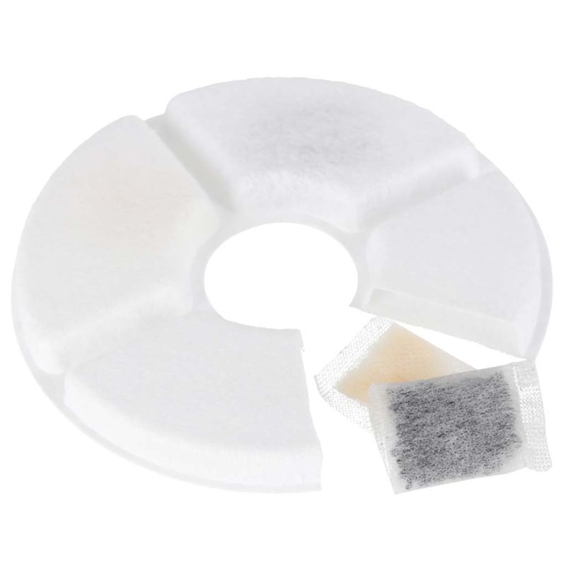 Filtry wymienne do poidełka fontanny dla psa kota zwierząt zestaw 6 sztuk - obrazek 4