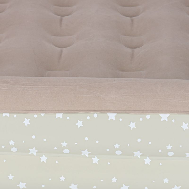 Materac dmuchany do spania dla dzieci jednoosobowy łóżko pompka - obrazek 12