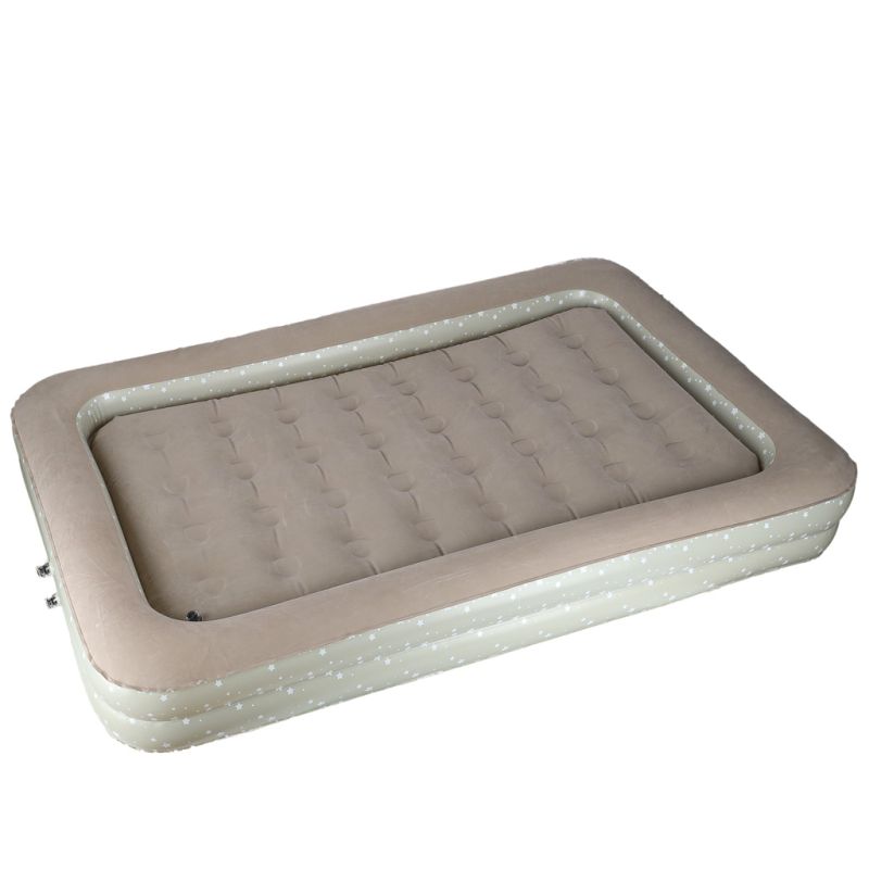 Materac dmuchany do spania dla dzieci jednoosobowy łóżko pompka - obrazek 3