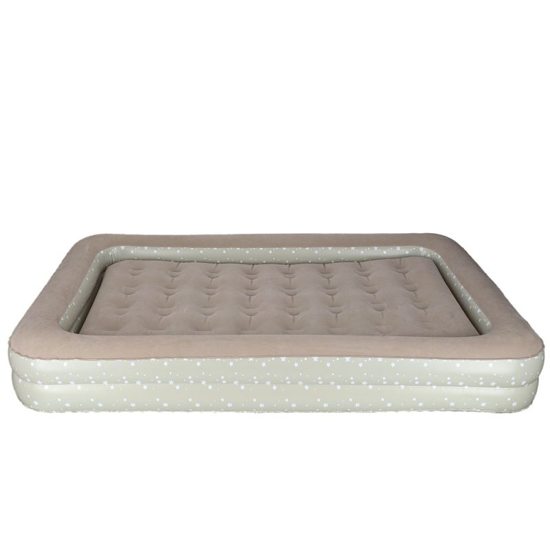 Materac dmuchany do spania dla dzieci jednoosobowy łóżko pompka - obrazek 5