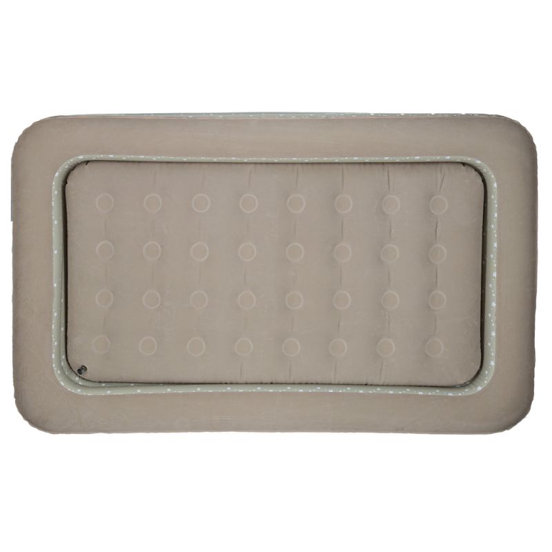 Materac dmuchany do spania dla dzieci jednoosobowy łóżko pompka - obrazek 7