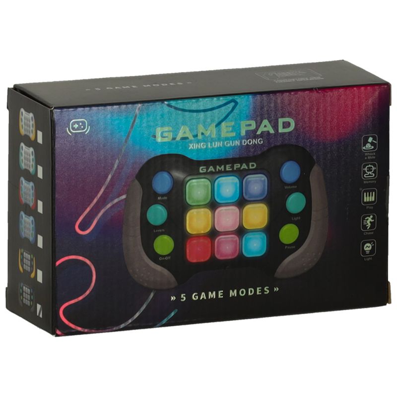 Gra Memory elektroniczna zręcznościowa antystresowa konsola light 4 tryby - obrazek 9