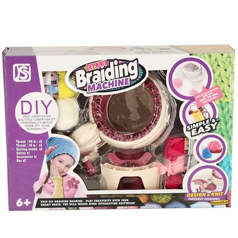 Maszyna do tkania robienia na drutach zestaw nici + akcesoria - obrazek 5