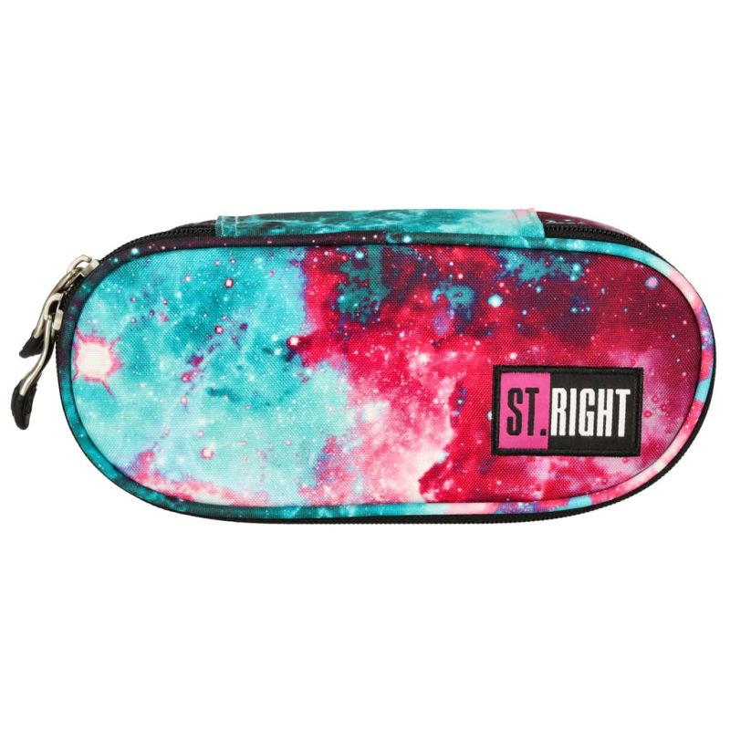 Piórnik szkolny jednokomorowy saszetka St. Right nebula - obrazek 2