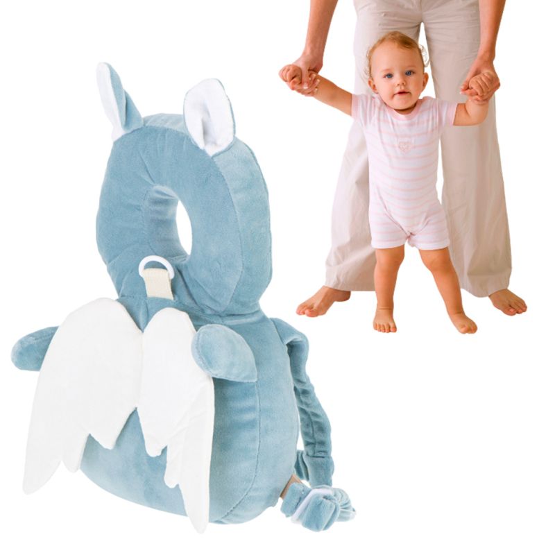 Ochrona głowy poduszka do nauki chodzenia plecak bezpieczeństwa przed upadkiem nietoperz - obrazek 8