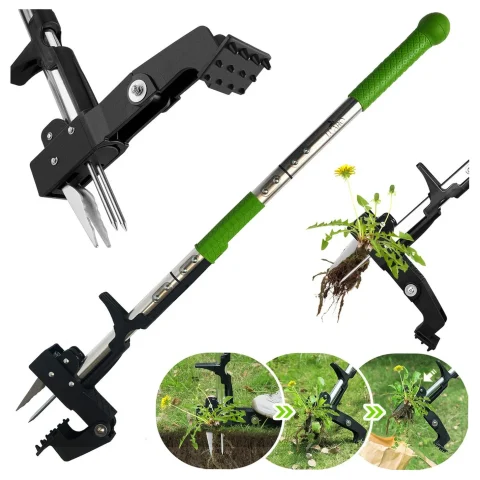 Wyrywacz do chwastów LUARO chwastownik teleskopowy
