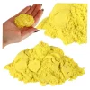Piasek sensoryczny dla dzieci 1kg w woreczku żółty
