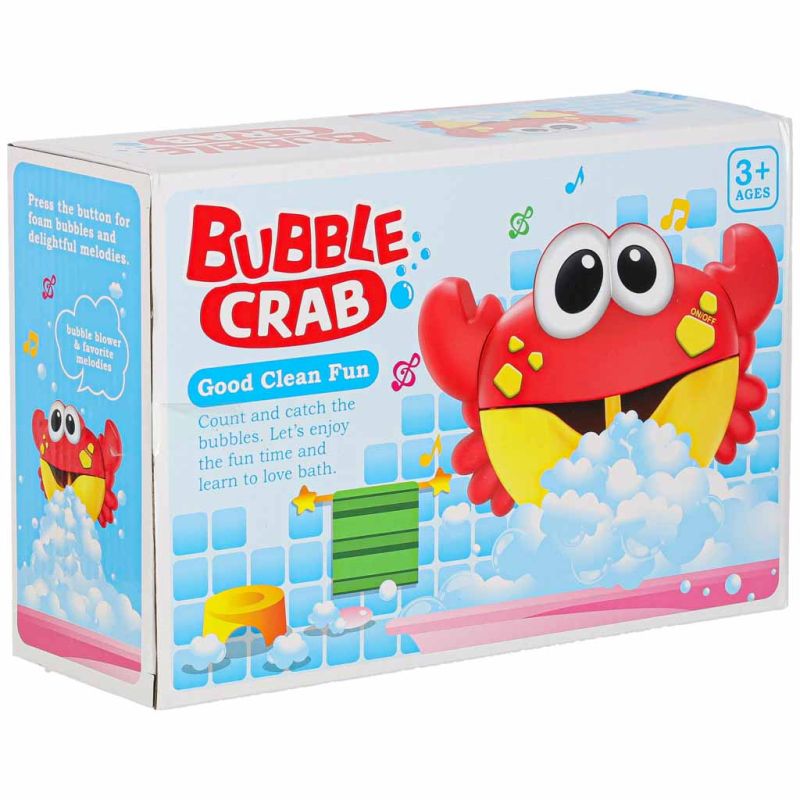 Generator baniek piany zabawka do kąpieli krab - obrazek 8