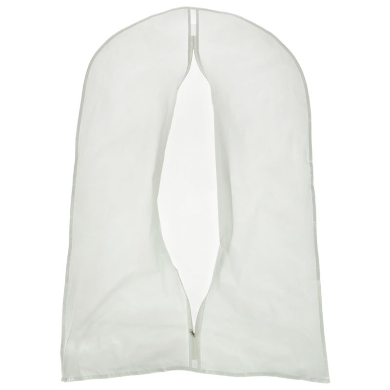 Pokrowiec na ubrania garnitur odzież ubrania przezroczysty 60 x 120 cm - obrazek 3