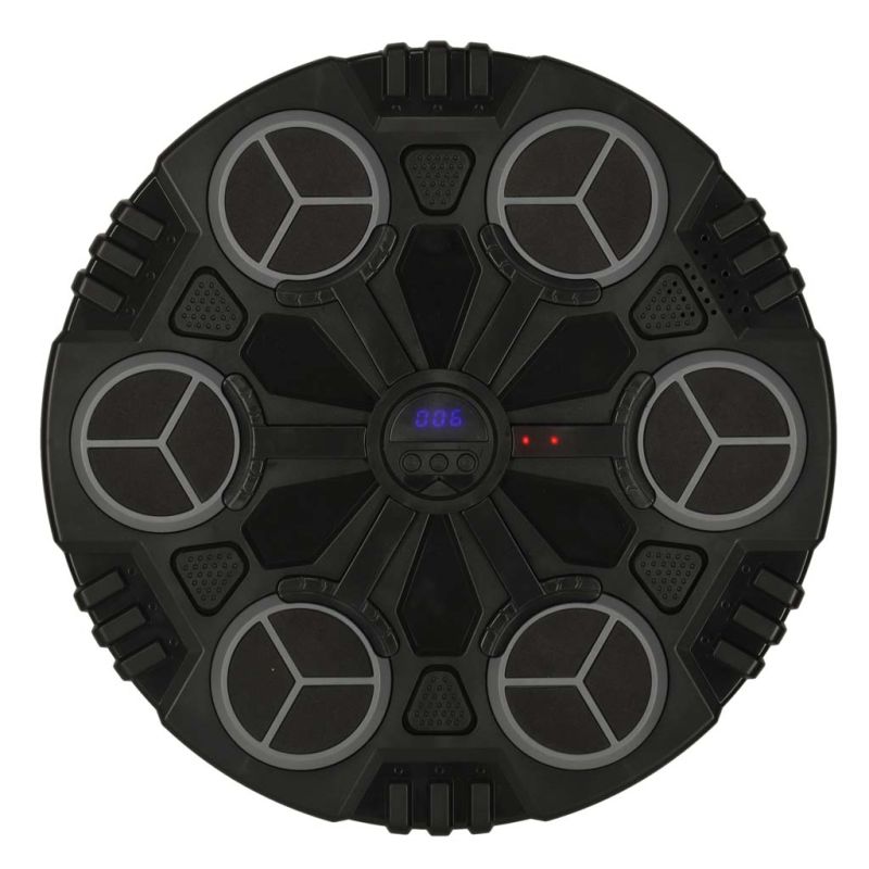 Tarcza bokserska treningowa na ścianę trenażer muzyka Bluetooth LED USB - obrazek 2