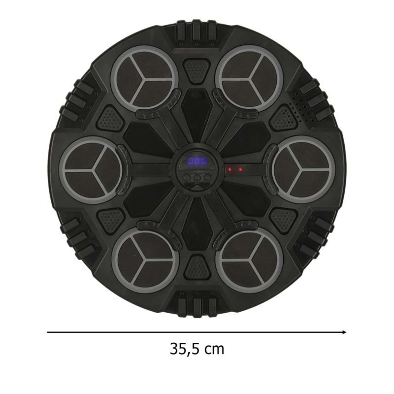 Tarcza bokserska treningowa na ścianę trenażer muzyka Bluetooth LED USB - obrazek 12