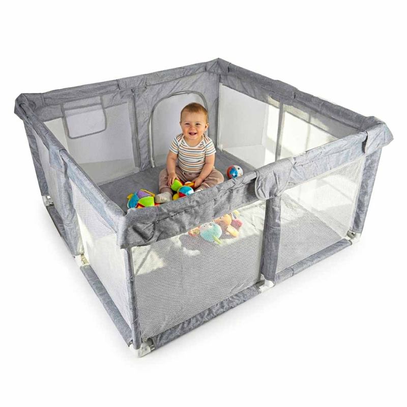 Kojec dla dziecka składany suchy basen plac zabaw dziecięcy 120x120cm - obrazek 11